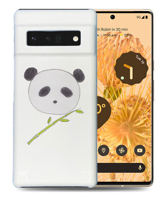 CASE COVER FOR GOOGLE PIXEL|CUTE PANDA SKETCH ART DRAWING