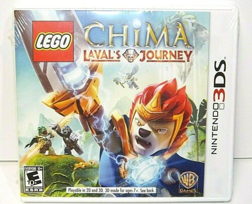 LEGO Legends of Chima: Laval's Journey Nintendo 3DS Video Game New Sealed - Afbeelding 1 van 3