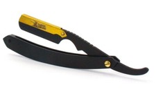 Golden Head Straight Razor Barber Salon Men's Shaving Cut Throat