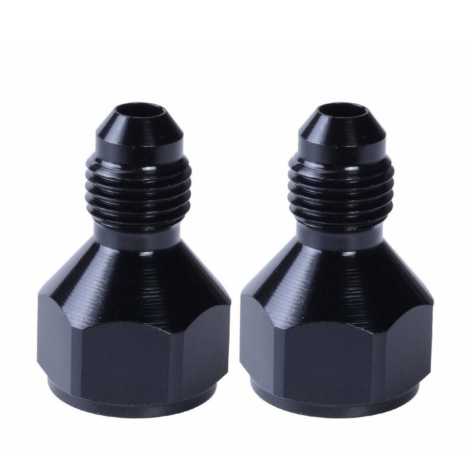 Fitting An10 4Pcs Anodized Aluminum 10-AN AN10 Adapter Female Flare Cap /Plug/ Nut Fitting BK - Buy At The Price Of $8.08 In An Fuel Line Fittings - Foto 4