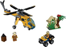 LEGO City Jungle Explorers Jungle Cargo Helicopter 60158 Building Kit (201 Piece