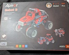 8 in 1 STEM Kits for Kids Age 6-8, DIY Electronic Monster Truck Robot B