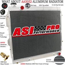 3Rows Radiator Fit 2004-2006 Toyota Tundra Sequoia V8 4.7L /2001-2007 V8 4.7L US