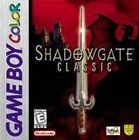 Shadowgate Classic - Nintendo Gameboy Color GBC cartridge TESTED
