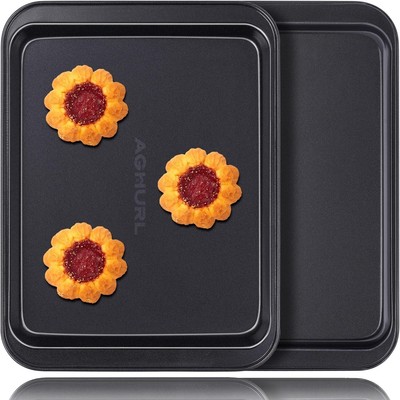 Baking Sheets Small Cookie Trays Nonstick Carbon Steel Baking Pan Bakeware