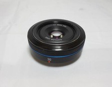 Samsung 30 mm f/2.0 obiettivo pancake per fotocamere serie NX - nero (EX-S30NB)