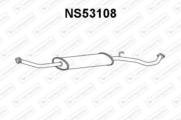 Silencieux avant Nissan Micra III anti bruit pour réparer une fuite échappement