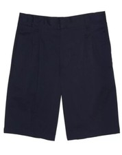Boy  s FRENCH TOAST NAVY PLEATED TWILL SHORTS Size 7 NWT