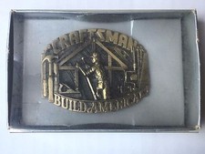 NEW CRAFTSMAN BUILD AMERICA BELT BUCKLE