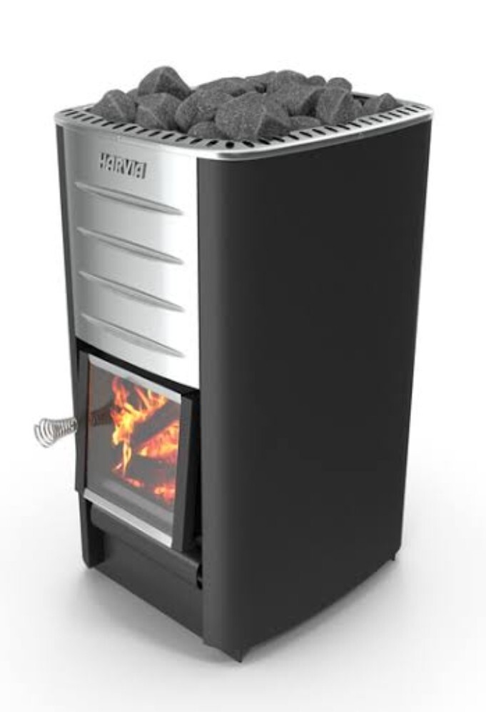 Harvia M3 woodfire sauna heater, sauna rocks included eBay