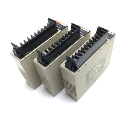 Lot of 3 Omron C200H-ID212 Sysmac PLC Input Unit Module Digital 16-Point 24VDC