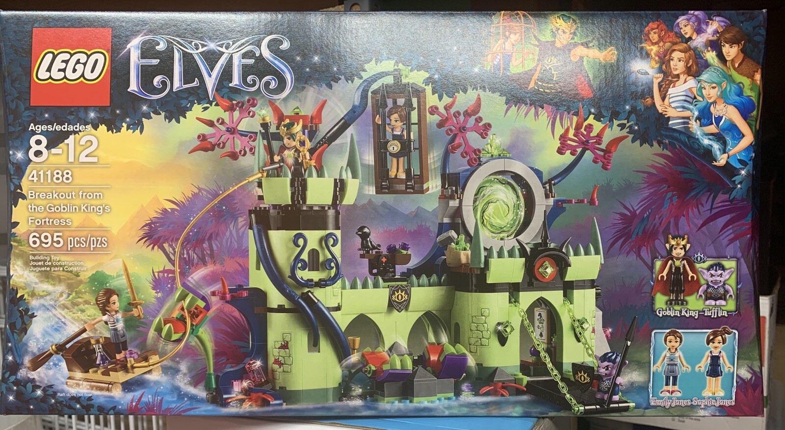 lego elves breakout from the goblin king's fortress