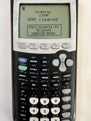 Texas Instruments TI-84 Plus Graphing Calculator Black/ Yellow