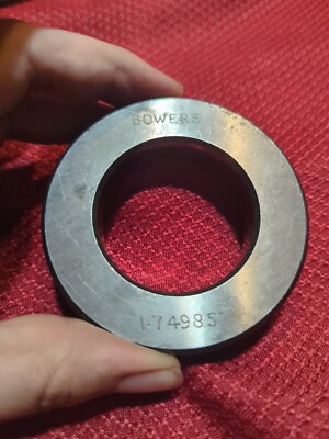 Bowers 1.74985'', Plain Smooth Bore RING GAGE  (RG8)