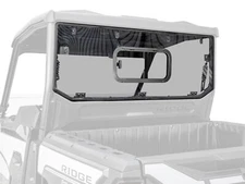SuperATV Sliding Rear Windshield for Kawasaki Ridge/See Fitment