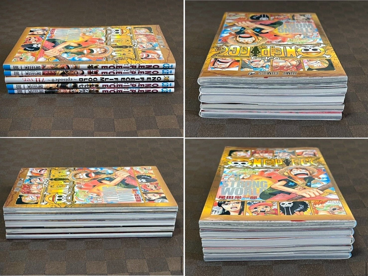 One Piece Film Vol.0, 7-11Ver.Gold, 777, 1000, 10089 Theater Limited Book  Movie