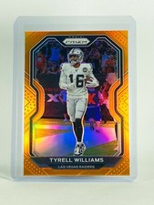 2020 Panini Prizm Tyrell Williams Orange #198/249