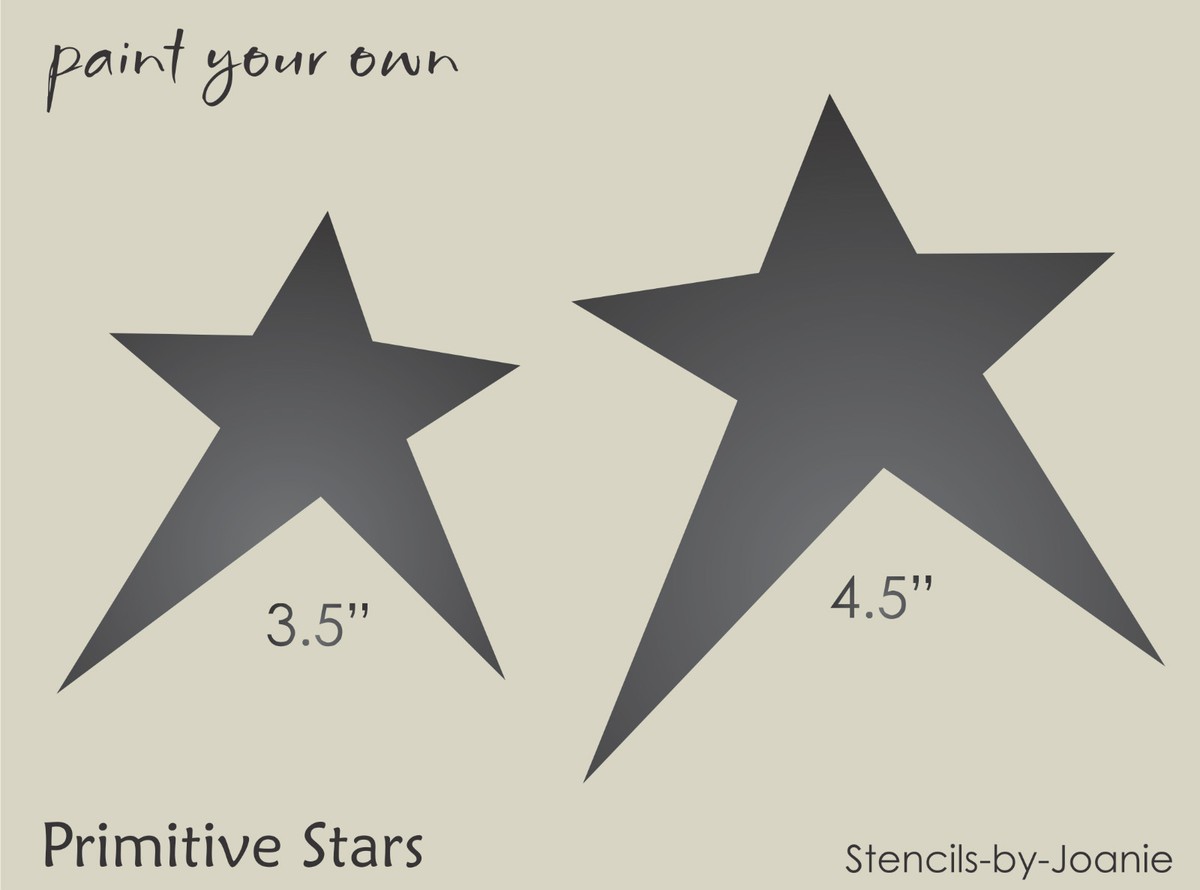 Stencil Primitive Star Annie Template Crafts Cards Scrapbook Country DIY Signs | eBay stencil-primitive-star-annie-template-crafts-cards-scrapbook-country-diy-signs-ebay