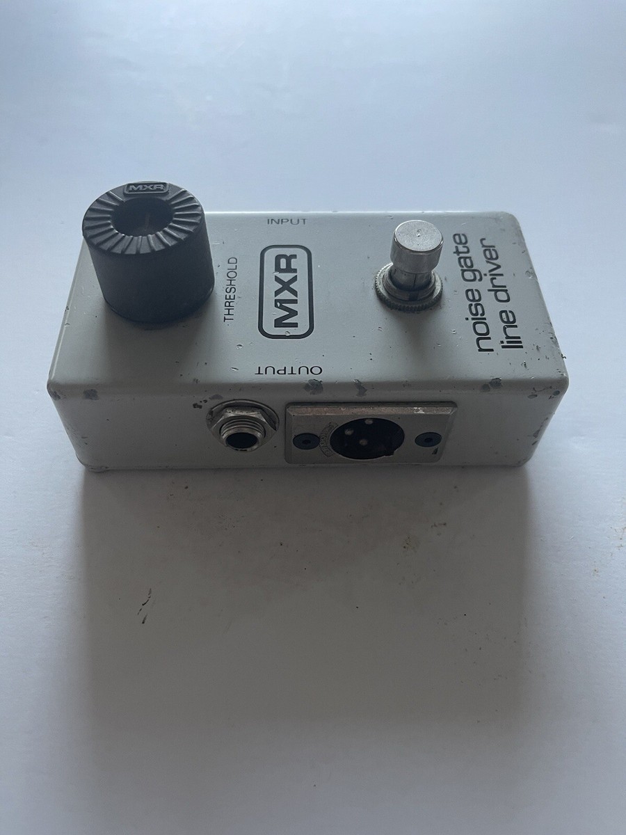 MXR Noise Gate Line Driver Rare Vintage 1980 Block Logo