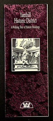 1988 Yamhill Portland OR Historic District Buildings Walking Tour PDC Brochure