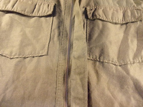 VIETNAM ERA OG-107 GREEN SHIRT FLYER'S HOT WEATHER FIRE RESISTANT 39" X 26" - Picture 11 of 12