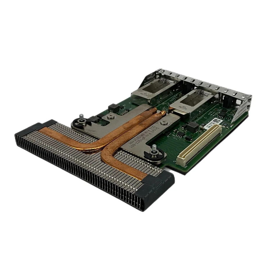 Dell XD56X Dual Port 40GbE QSFP+ XL710-QDA2 PCIe 3.0 NIC Mezzanine Card - Image 3 of 4