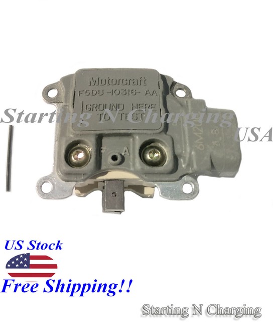 Ford Alternator Voltage Regulator & Brushes Brush Holder OEM 3G Kit eBay