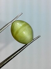 Natural Chrysoberyl Cats Eye Oval Cabochon Loose  Thanksgiving