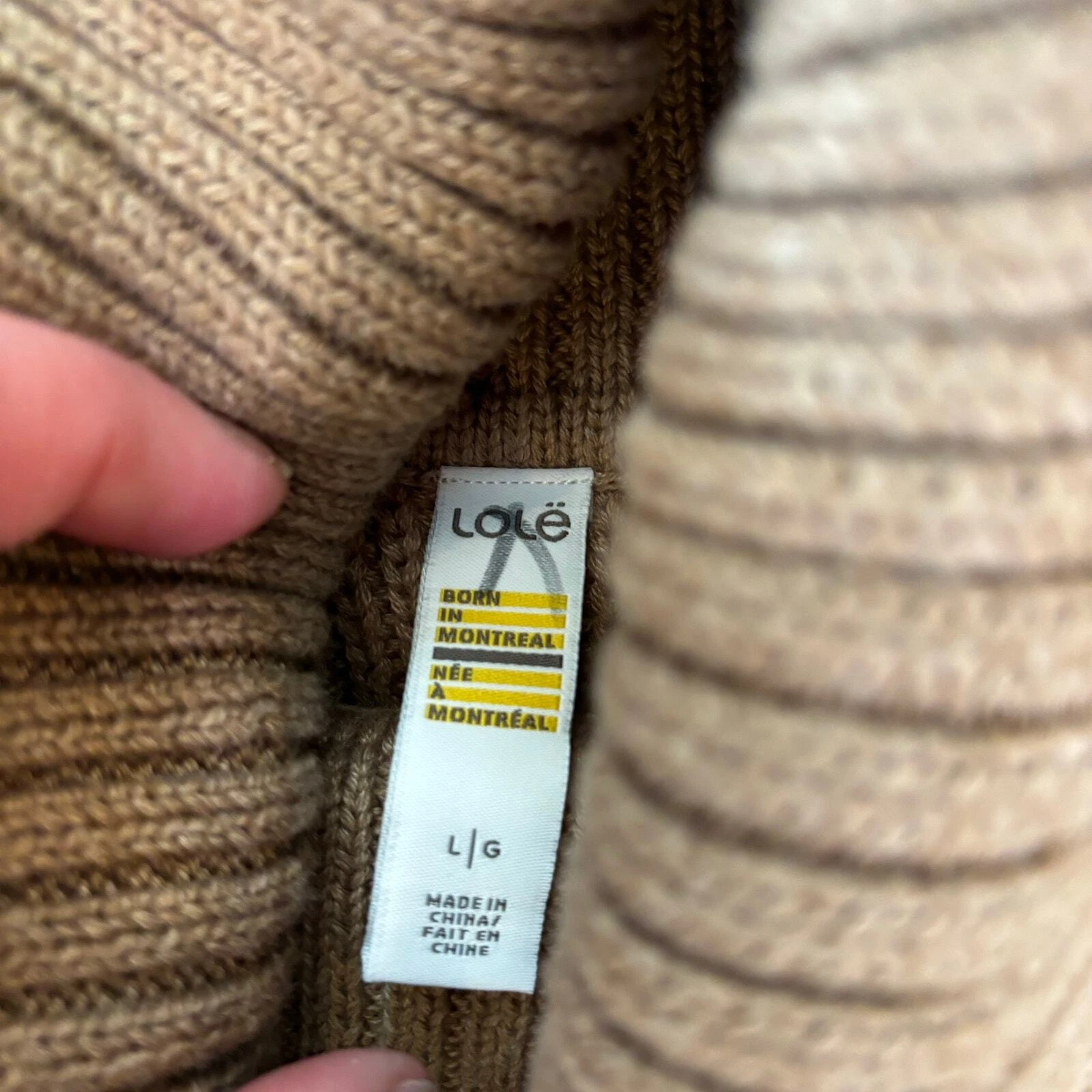 lole sleeveless turtleneck chunky knit dress sweater