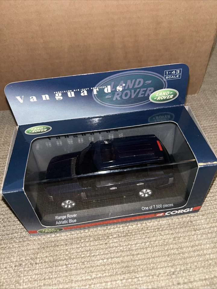 Corgi VA09600 Range Rover Adriatic Blue Ltd Edition NEW1.43 - Image 3 of 4