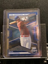 Braylin Morel 2023 Elite Extra Aspirations Blue #224/349 - Rangers