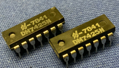 DM7425N NSC 7425N SN7425 14-PIN DIP RARE VINTAGE 1978 NEW LAST ONES QTY ...