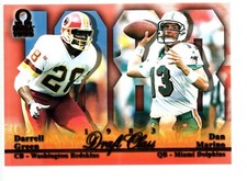 1999 Pacific Omega Draft Class #1 Darrell Green / Dan Marino