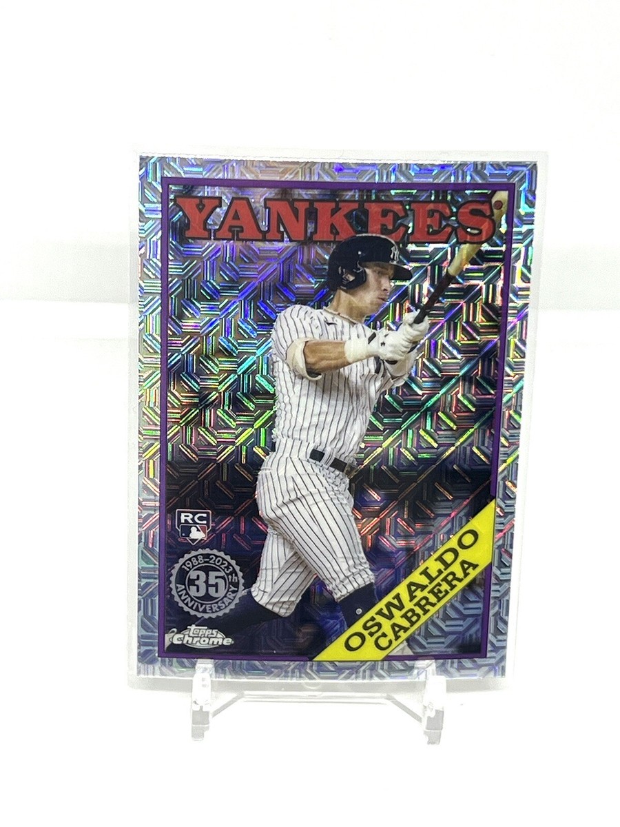 maido⭐️88 2023 Topps Series 1 Silver Pack Oswaldo Cabrera 1988 Mojo RC