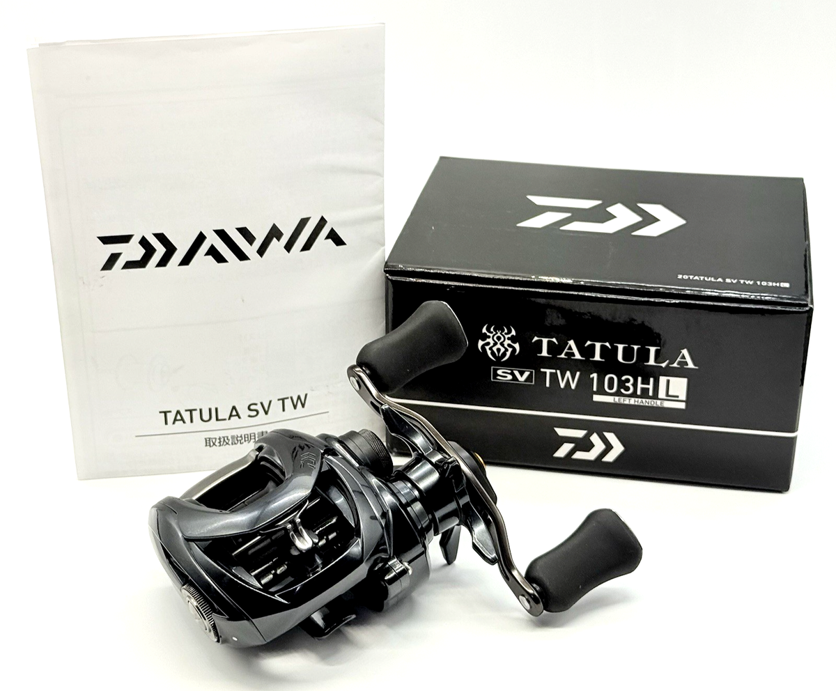 リール Daiwa tatula 103 6.3 Daiwa tatula 103 6.3 Daiwa Tatula SV TW 103H Left Hand Baitcaster