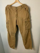 Carhartt Force Ripstop Cargo Work Pants Mens 34x32 Brown Relaxed Fit Outdoor