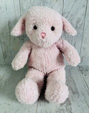 Pink Lamb Sheep Plush Baby Toy SOFT Stuffed Animal 12" Princess Soft Toy Sherpa