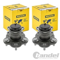 2X Moog RADLAGER-SATZ Radlagersatz Hinten Passend FüR Nissan Pulsar