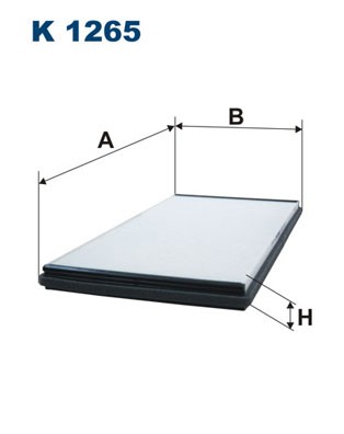 K 1265 Filtron filter, cabin air for BMW, Land Rover