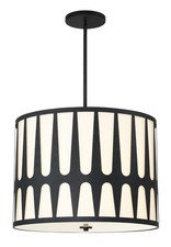 Royston 5-Light Pendant in Black