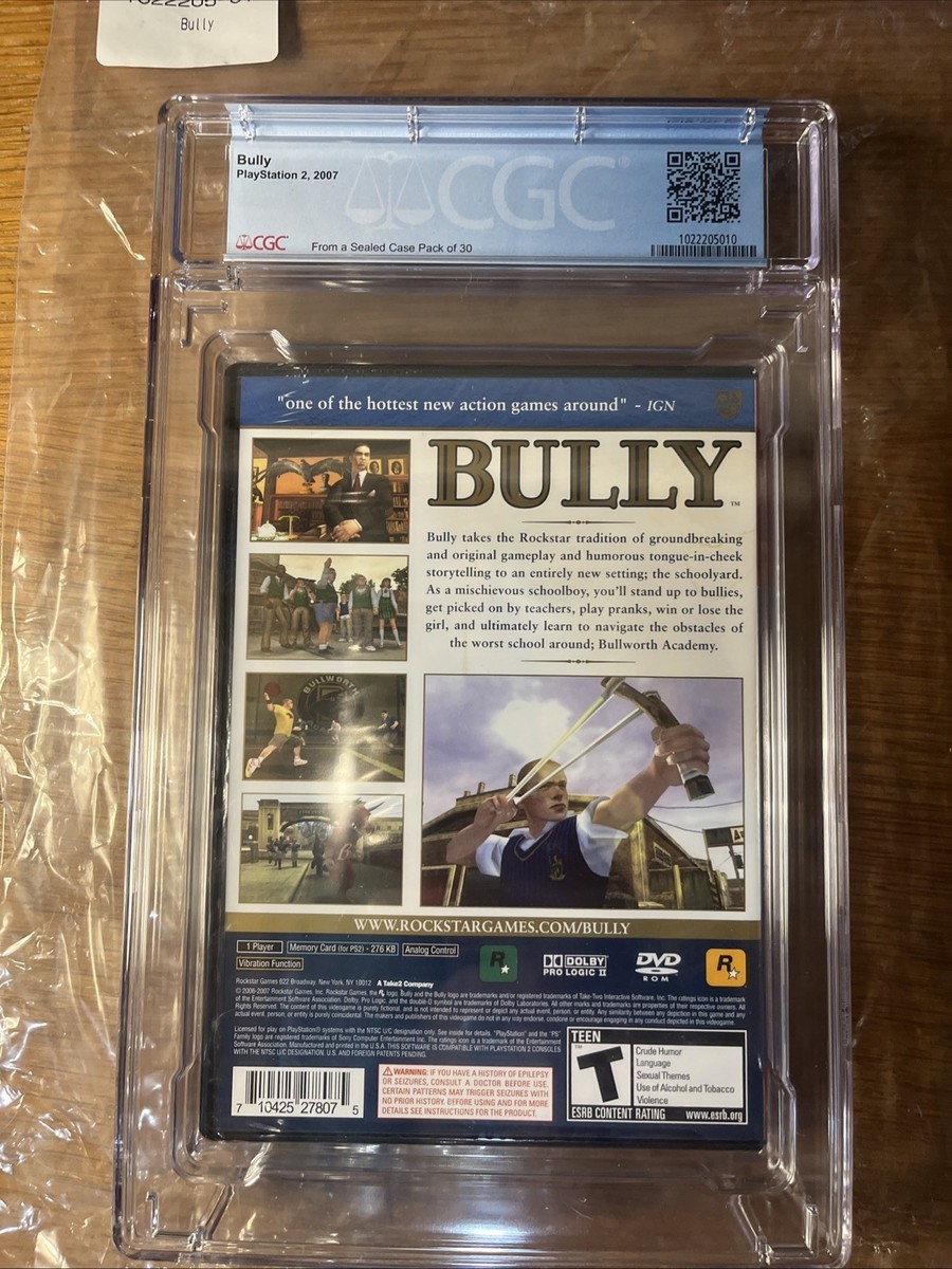 Bully (Sony PlayStation 2, 2006) for sale online | eBay