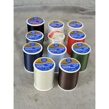 Set of 11 Coats  Clark All Purpose Sewing Thread Spools Assorted Colors 300-500