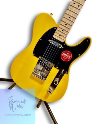 Squier Telecaster Gitarre Ahorn Hals Near Mint