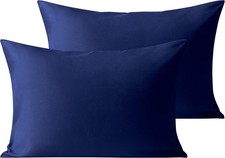 Microfiber Pillow Cases Standard Set of 2 with Envelope Closure Shrinkage and