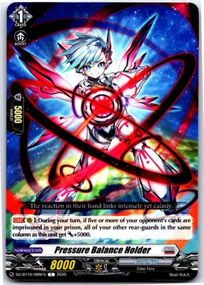 #ad PRESSURE BALANCE HOLDER DZ BT10 089EN C CARDFIGHT VANGUARD MP $1.99