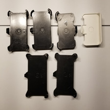 Lot of 6 OtterBox Defender Belt Clip Holsters - Replacement Mix Apple & Samsung