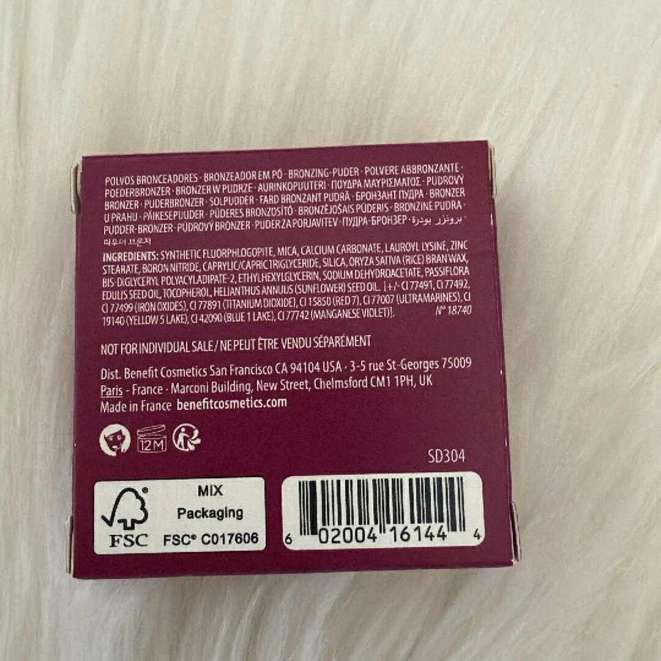 Lot of 2 Benefit Hoola Pressed Powder Matte Bronzer ORIGINAL Sample 1.8g 0.06oz - Image 3 of 3