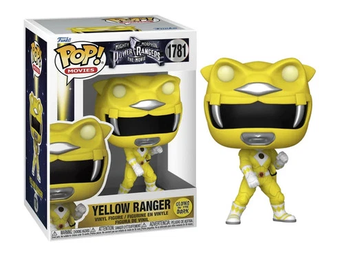Funko Pop! Movies: Mighty Morphin Power Rangers: Yellow Ranger Glow #1781 #81199