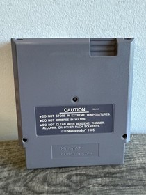 Nintendo NES 1988 WWF Wrestlemania Game Cartridge Tested & Working Cleaned Pins