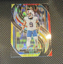Panini 2024 Select Taylor Rapp Prizm Premier Level #195 Buffalo Bills NFL